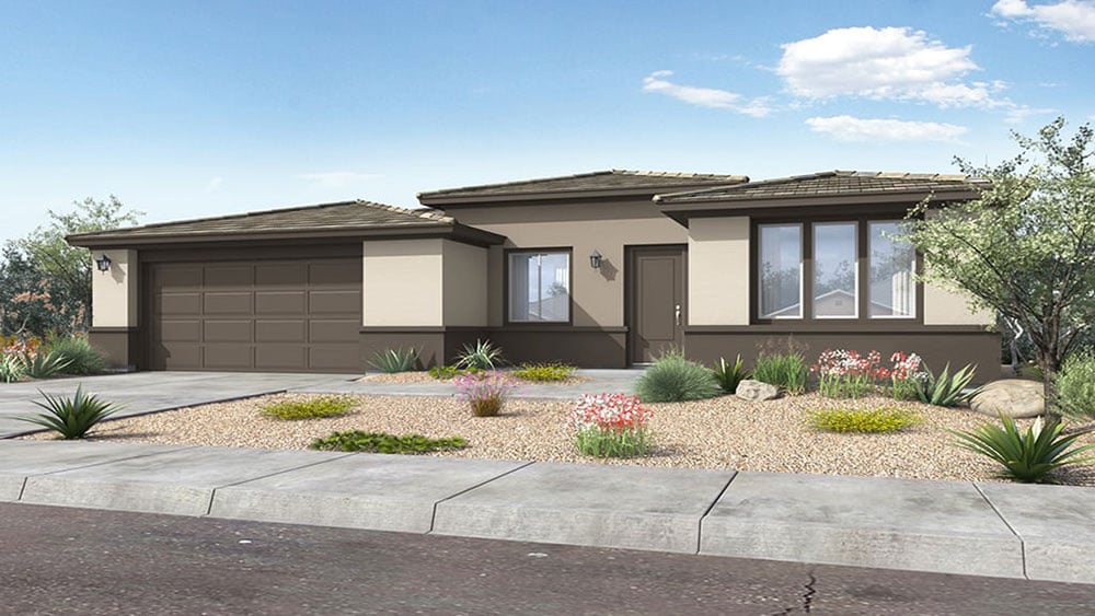 Powell floor plan at Ovation at Meridian 55+