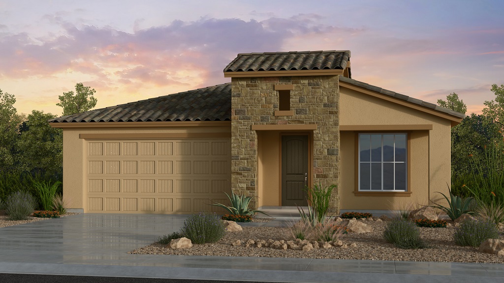 Elevation D Territorial Ranch