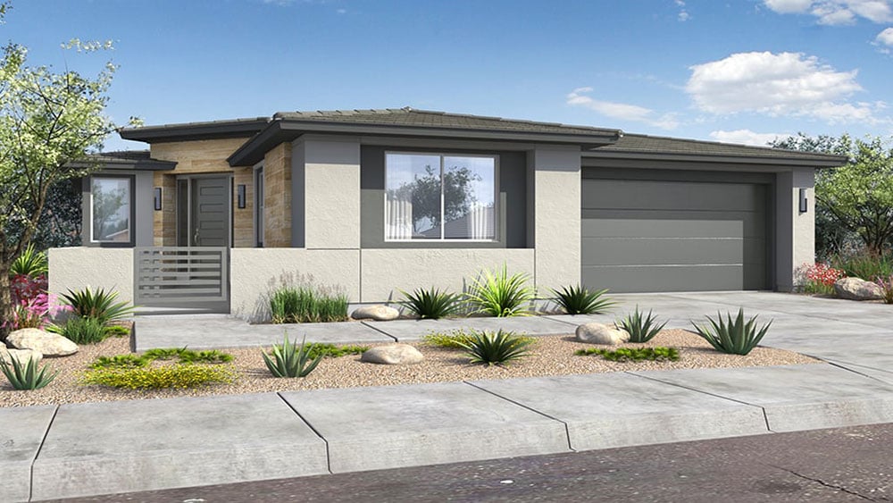 Elevation C Desert Contemporary