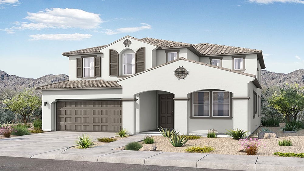 40R3 floor plan at Los Cielos at Rancho Mercado