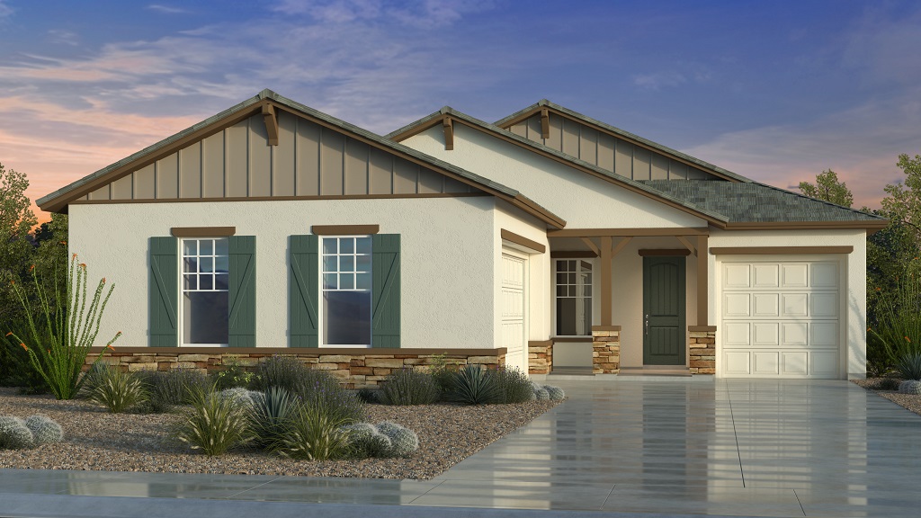 Augusta floor plan at Hawes Crossing Landmark Collection