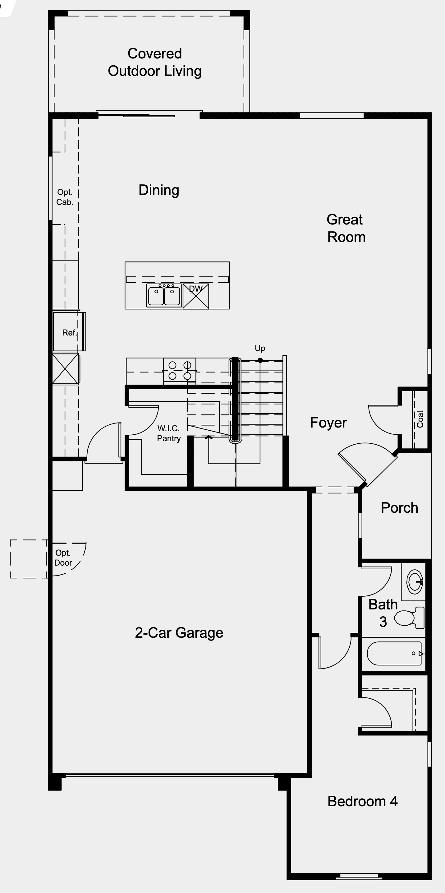 Teak floor plan — Floor 1 at Opus at Cadence
